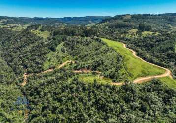 Terreno à venda, 72000 m² por r$ 750.000,00 - rio bonito - rancho queimado/sc