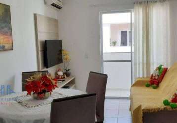 Apartamento com 2 dormitórios à venda, 67 m² por r$ 532.000,00 - canasvieiras - florianópolis/sc