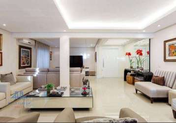 Casa com 4 dormitórios à venda, 249 m² por r$ 2.500.000,00 - parque são jorge - florianópolis/sc