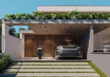 Casa nova com 3 suítes à venda, 240 m² por r$ 1.800.000 - córrego grande - florianópolis/sc