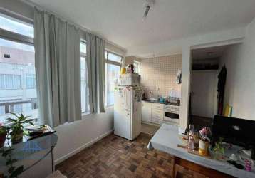 Kitnet com 1 dormitório à venda, 36 m² por r$ 340.000,00 - itacorubi - florianópolis/sc