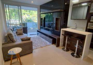 Apartamento com 3 dormitórios para alugar, 120 m² por r$ 6.700,00/mês - córrego grande - florianópolis/sc