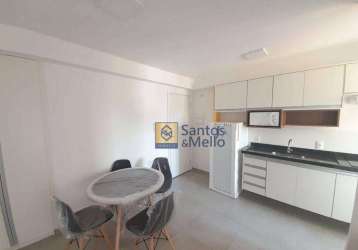 Apartamento com 2 dormitórios para alugar, 53 m² por r$ 3.157,17/mês - vila são pedro - santo andré/sp