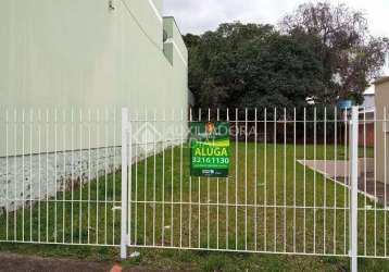 Terreno comercial para alugar na avenida general daltro filho, 2016, canudos, novo hamburgo, 200 m2 por r$ 1.000