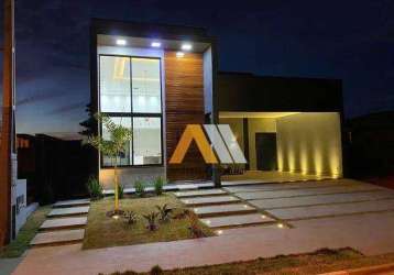 Casa com 3 dormitórios à venda, 230 m² por r$ 1.400.000,00 - residencial esplanada - tatuí/sp