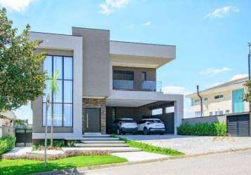 Casa à venda, 580 m² por r$ 5.800.000,00 - condomínio reserva santa maria - jandira/sp