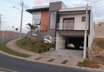 Belissima casa nova em condomínio - residencial laguna - indaiatuba/sp - para venda ou locação