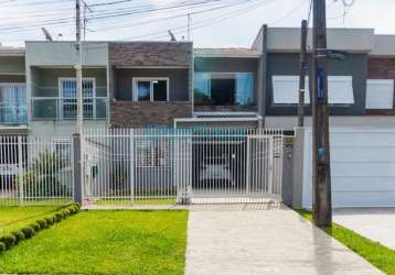 Casa com 3 quartos à venda na rua antônio cordeiro, 45, pineville, pinhais, 156 m2 por r$ 850.000