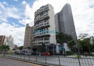 Apartamento com 1 quarto para alugar na avenida joão gualberto, 2099, juvevê, curitiba, 36 m2 por r$ 1.800