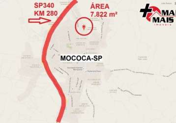 Mococa - área 7822 m², ideal p loteamento, chácara ou sítio