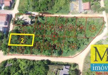 Terreno à venda, 520 m² por r$ 718.543,32 - praia grande - penha/sc