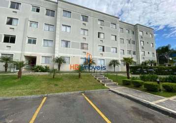 Apartamento com 2 dormitórios à venda, 50 m² por r$ 247.544,00 - pinheirinho - curitiba/pr