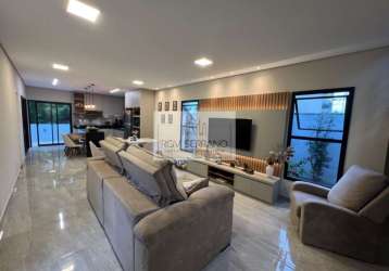 Casa com 3 dormitórios à venda, 305m2 por r$ 1.490.000,00 - condominio jardins di roma - indaiatuba/sp