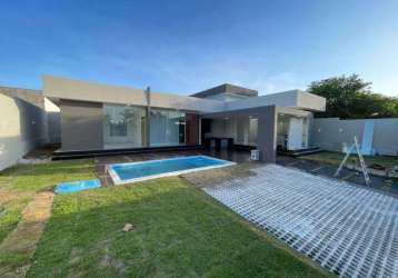 Casa à venda, 176 m² por r$ 690.000,00 - arembepe - camaçari/ba