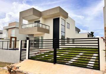 Casa com 4 dormitórios à venda, 182 m² por r$ 795.000 - recreio de ipitanga - lauro de freitas/ba
