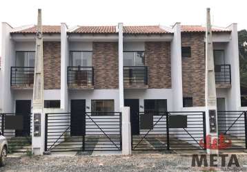 Casa com 2 dormitórios à venda, 58 m² por r$ 223.000,00 - itinga - araquari/sc