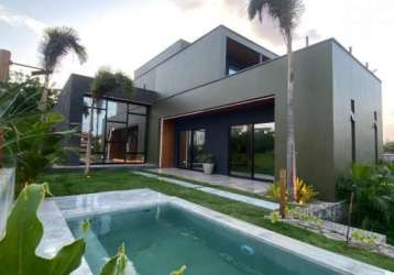 Duplex alto-padrão de 240m² com 6 suítes por r$ 1.650.000.00 na região de cumbuco - caucaia/ce