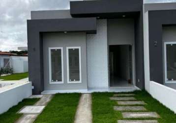 Casa em condomínio à venda de 70m² com 3 quartos a partir de r$ 215.000,00 no bairro mucunã - maracanaú/ce