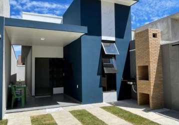 Casa à venda de 91m² com 3 quartos por r$ 285.000,00 no ancuri - itaitinga/ce
