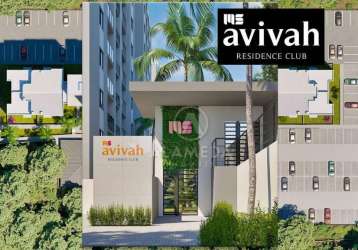 Ms avivah - apartamento com 2 dormitórios à venda por r$ 323.353 - escola agrícola - blumenau/sc