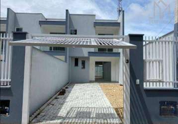 Casa com 2 dormitórios à venda, 90 m² por r$ 460.000,00 - meia praia - navegantes/sc