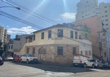 Casa comercial com 6 salas à venda na rua solano braga, centro, juiz de fora, 220 m2 por r$ 760.000