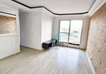 Apartamento com 3 dormitórios à venda, 69 m² por r$ 415.000,00 - vila homero thon - santo andré/sp