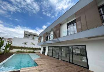 Casa em condomínio fechado com 4 quartos à venda no loteamento mont blanc residence, campinas , 540 m2 por r$ 5.400.000