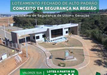 Terreno à venda em condomínio fechado, 1000 m² por r$ 240.000 - curitibanos - bragança paulista/sp