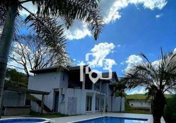 Casa com 4 dormitórios à venda, 390 m² por r$ 2.400.000,00 - condomínio jardim das palmeiras - bragança paulista/sp