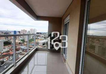 Apartamento com 3 dormitórios para alugar, 84 m² por r$ 5.380,14/mês - centro - bragança paulista/sp