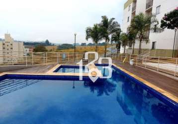 Apartamento com 2 dormitórios, 50 m² - venda por r$ 360.400,00 ou aluguel por r$ 3.000,00/mês - condomínio residencial ilhas do caribe - bragança paulista/sp