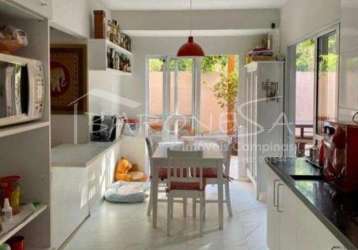 Casa em condomínio fechado com 3 quartos à venda na do sol, 148, barão geraldo, campinas, 105 m2 por r$ 750.000