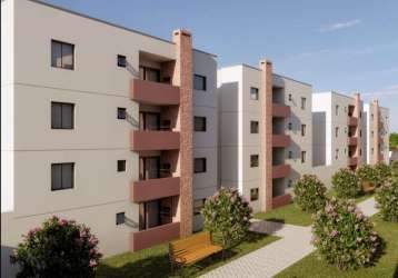 Apartamento com 2 quartos à venda na rua cassiano ricardo, 1142, vargem grande, pinhais, 51 m2 por r$ 222.000
