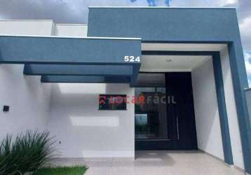 Casa com 3 dormitórios à venda, 100 m² por r$ 470.000,00 - parque das grevíleas - maringá/pr