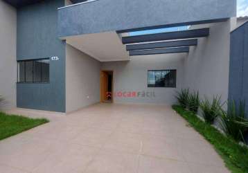 Casa com 3 dormitórios à venda, 73 m² por r$ 275.000,00 - eco valley - sarandi/pr