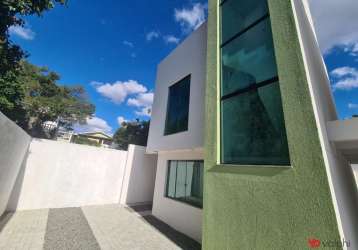Casa em condomínio fechado com 2 quartos à venda na rua joão reffo, 830, santa felicidade, curitiba por r$ 579.000