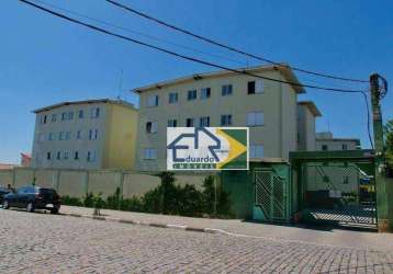 Apartamento com 2 dormitórios para alugar, 50 m² por r$ 1.305/mês - vila figueira - suzano/sp
