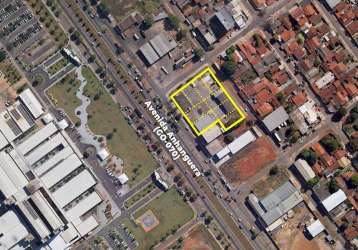 Área à venda em frente ao hugol, 3977 m² por r$ 6.000.000 no setor santos dumont - goiânia/go