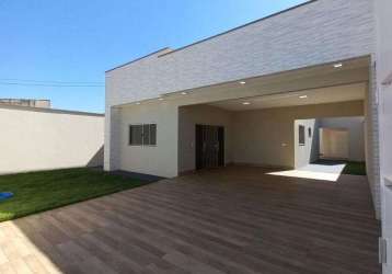 Casa de 137 m² com 03 quartos à venda por r$ 474.000 no jardim real - goiânia/go