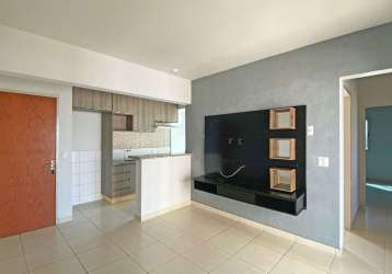 Apartamento com 03 quartos para locação, de 61m², r$ 1.550/mês no parque oeste industrial em goiânia/go