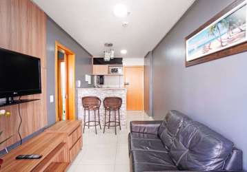 Flat mobiliado com 01 quarto para locação, de 34m², r$ 2.200/mês no alto da glória em goiânia/go