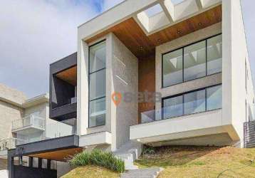 Casa à venda, 435 m² por r$ 4.500.000,00 - condomínio reserva do paratehy - são josé dos campos/sp