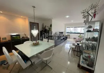 Apartamento de 100m² no edf praia de ibicui, bairro da madalena