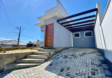 Casa com 2 dormitórios à venda no bairro araponguinhas em timbó/sc