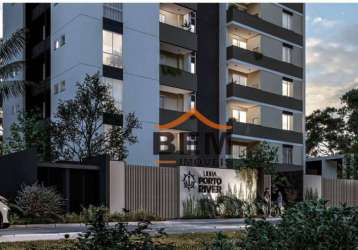 Apartamento com 2 dormitórios à venda, 61 m² por r$ 420.578,00 - cordeiros - itajaí/sc