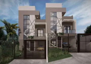 Sobrado com 3 dormitórios à venda, 118 m² por r$ 679.000,00 - cajuru - curitiba/pr