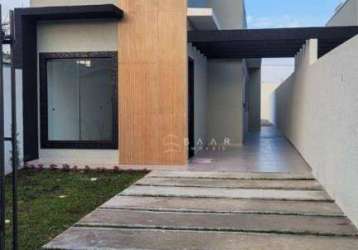 Casa com 3 dormitórios à venda, 75 m² por r$ 450.000 - são marcos - são josé dos pinhais/pr