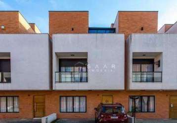 Apartamento triplex com 3 dormitórios à venda, 160 m² por r$ 848.000 - atuba - curitiba/pr