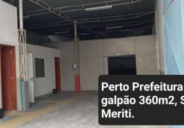 Barracão / galpão / depósito com 2 salas para alugar na av automovel club, vilar dos teles, são joão de meriti por r$ 6.000